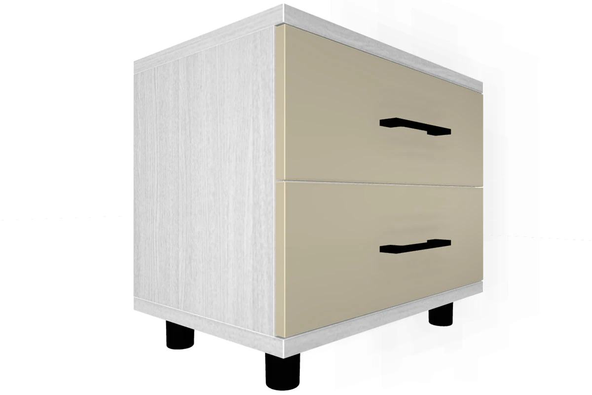 Спальня Грейс комплект 7 (Снежный Ясень/Кашемир матовый) - купить в Озерце