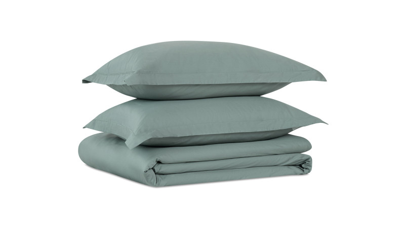 Постельное белье Askona Home Мята односпальный 140x205, без простыни в мебель-центре Озерцо