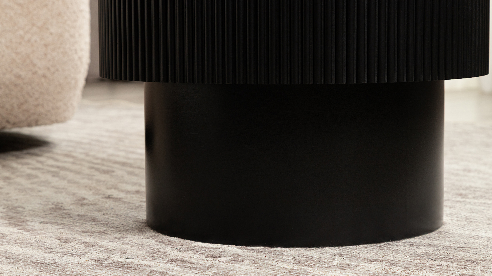 Журнальный столик Vald, цвет черный 38.5x38.5 — купить в Озерце