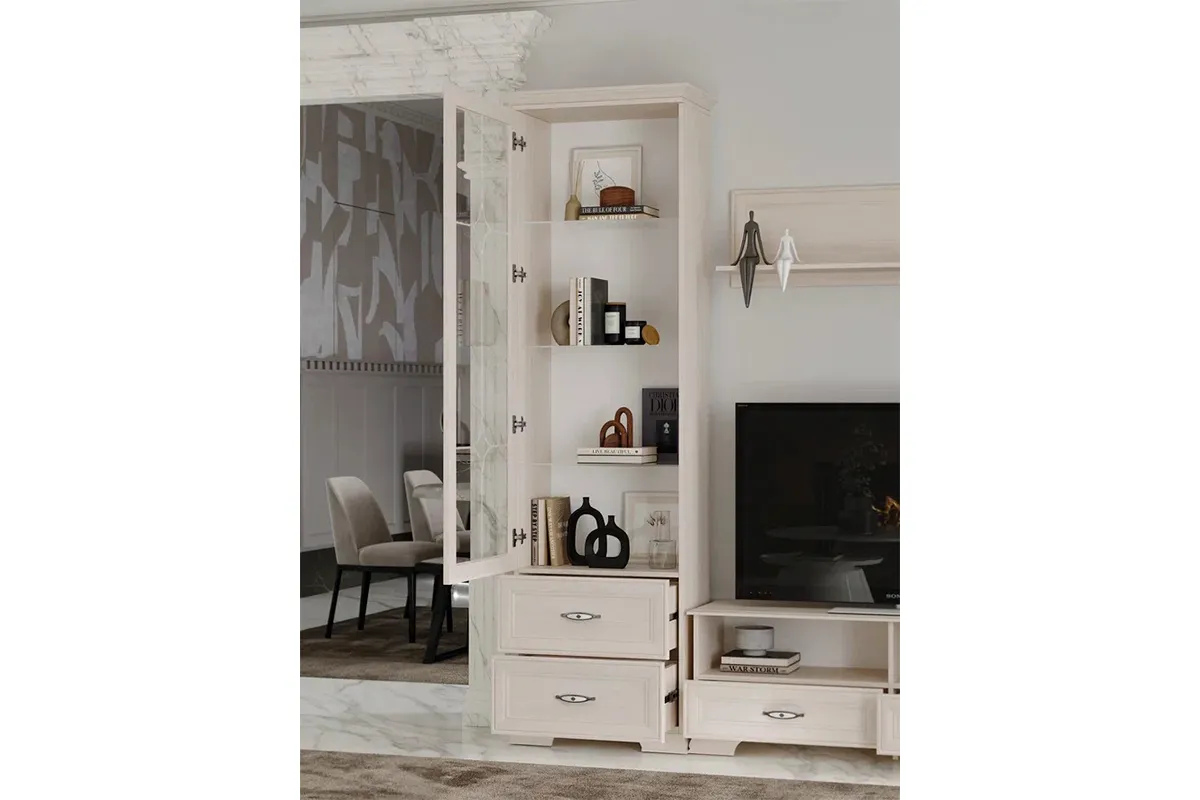 Гостиная Венеция комплект 2 (Бодега) — Мебель-центр Озерцо