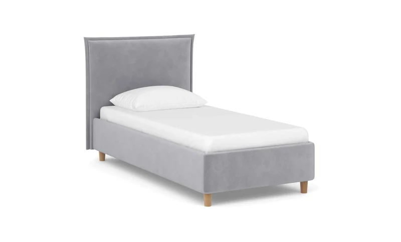 Кровать подростковая Betsy Pro, ткань Sky Velvet 08, 80x180 — Мебель-центр Озерцо