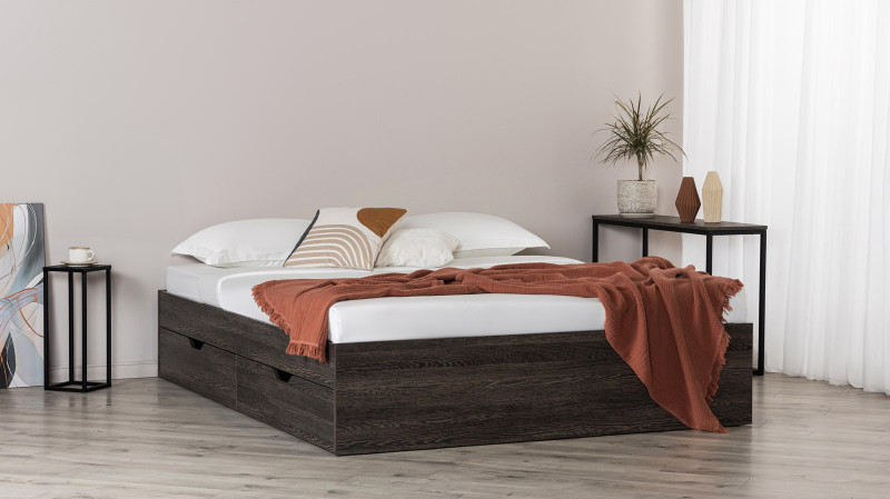 Кровать Prima, цвет: Венге Мали 160x200 - купить в Озерце