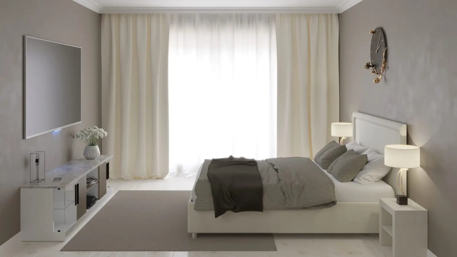 Шторы Blackout Glossy 2.0, цвет: айвори 160x280 в мебель-центре Озерцо