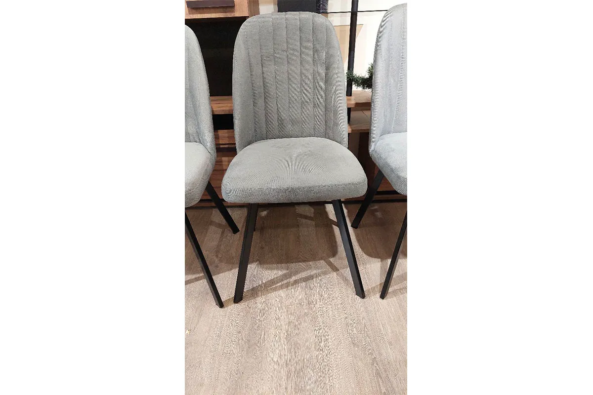 Мягкий стул Квадро Серый (Монте) - купить в Озерце