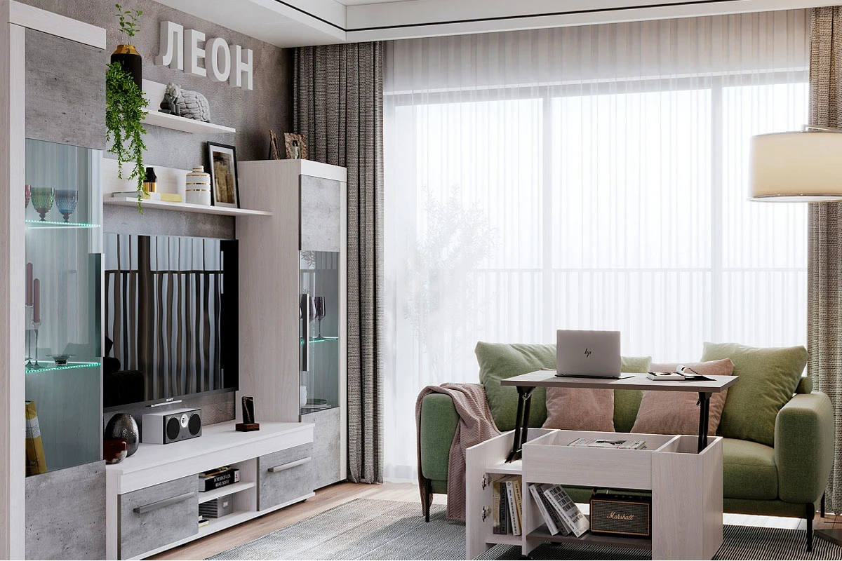 Леон 219 Стол-трансформер — Мебель-центр Озерцо