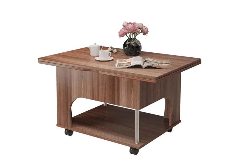 Стол-трансформер журнальный Ричмонд (Ясень темный) — Мебель-центр Озерцо