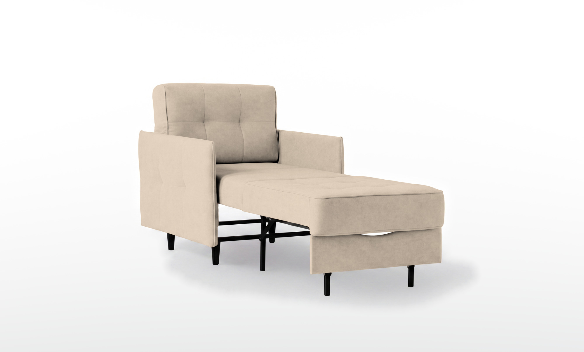 Кресло -кровать Amani Pro, ткань Sky Velvet 21 (подлокотник: 5 см) — купить в Озерце