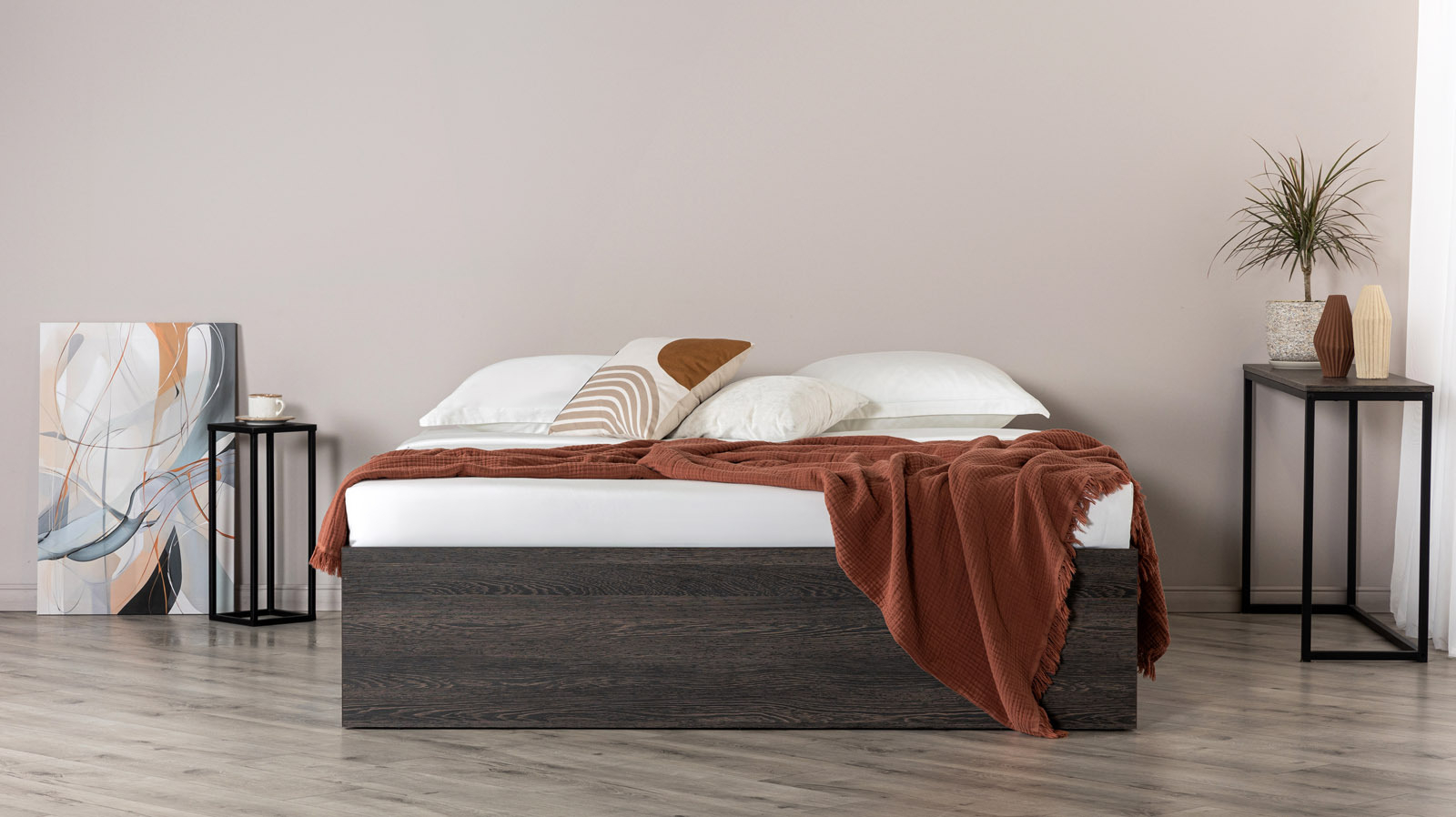 Кровать Prima, цвет: Венге Мали 160x200 - купить в Озерце