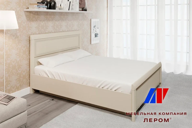 Кровать КР-1023-СК с ПМ 160х200 (Серый Кашемир) - купить в Озерце