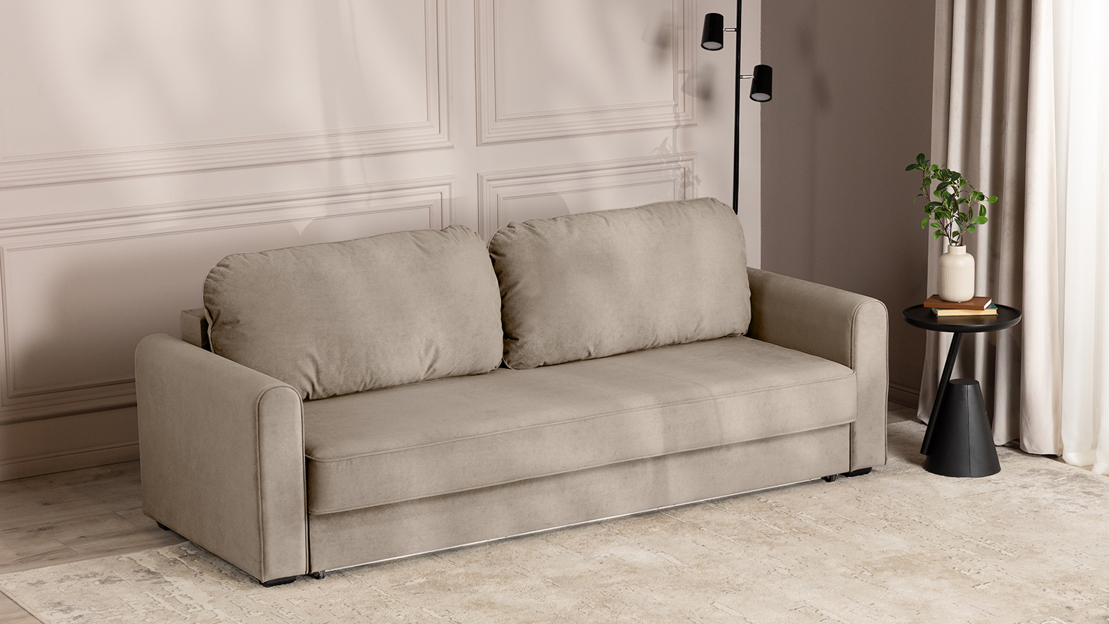 Диван -кровать Magni ткань Dumont 02 96x233 — купить в Озерце