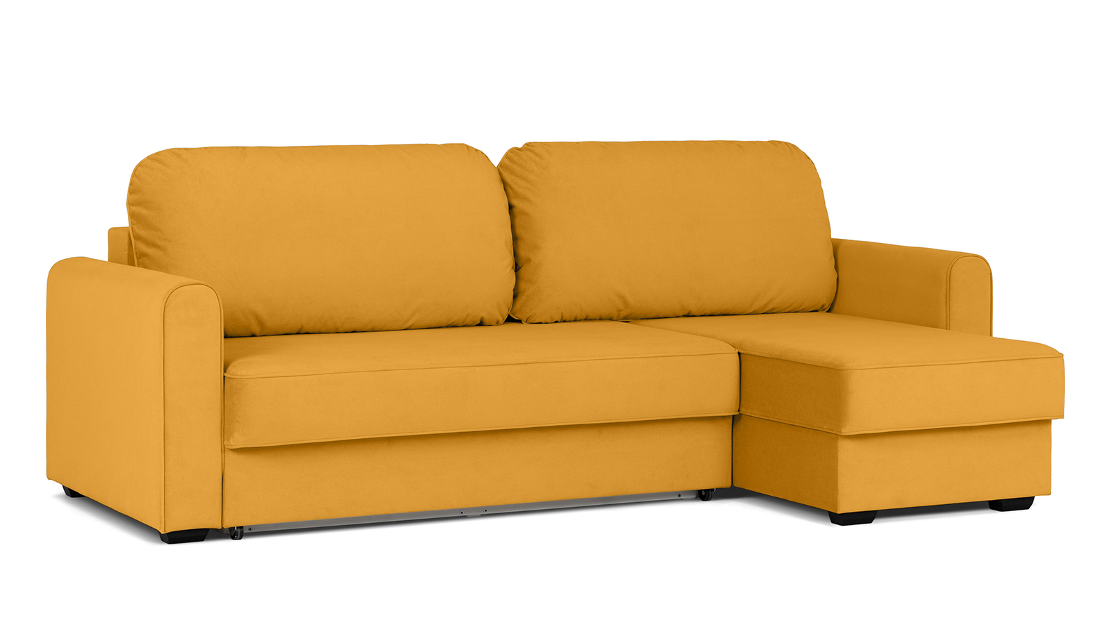 Диван -кровать угловой Magni ткань Sky Velvet 30 144x233 — купить в Озерце