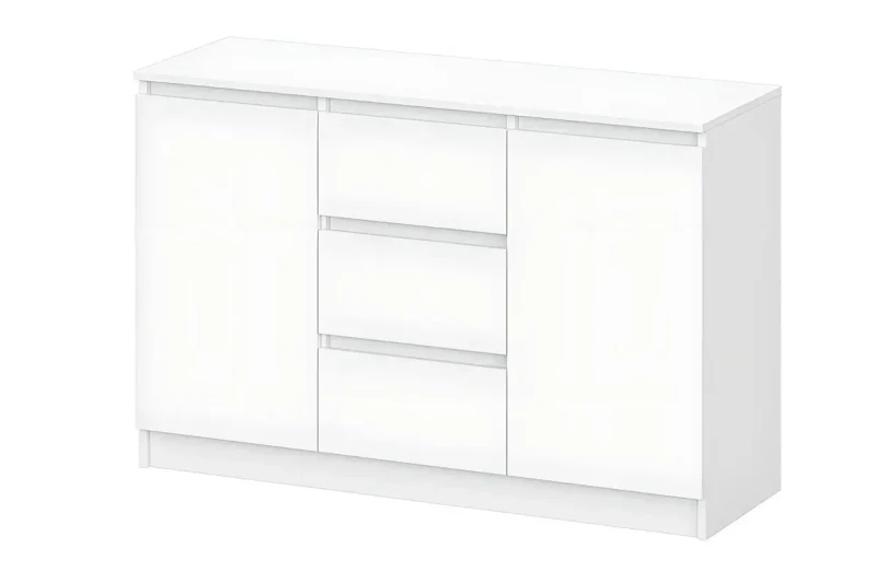 Комод Ницца-5 (Белый) — Мебель-центр Озерцо