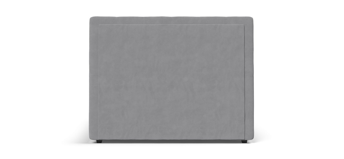 Босс Кровать+ПМ 140*200 Велюр Монолит сталь - купить в Озерце