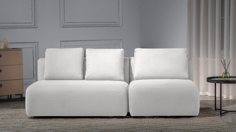 Диван модульный Molto, 2-секционный,125+ 85+125+85, ткань Soul 000 107x214 — купить в Озерце