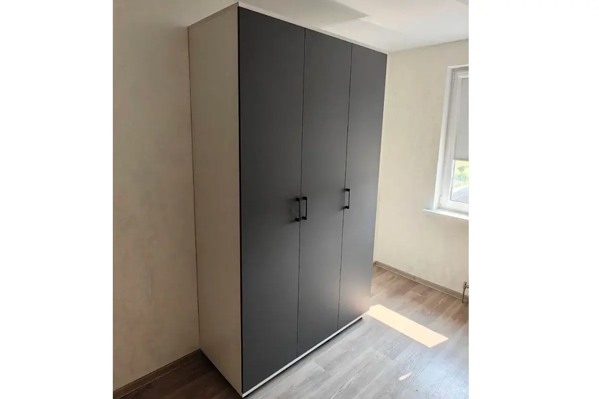 Шкаф для одежды и белья ШК-5021-СЯ-АМ (Снежный Ясень/Антрацит Матовый) в мебель-центре Озерцо