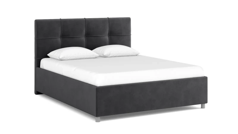 Кровать с подъемным механизмом Plato Elisa, ткань Sky Velvet 38, 200x200 - купить в Озерце