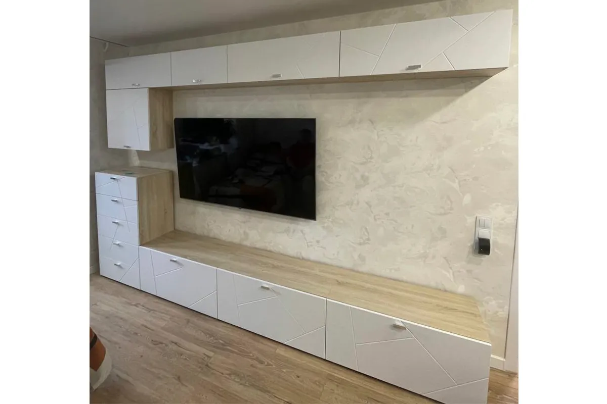 Шкаф настенный Скайлайн 600 (Белый шагрень) в мебель-центре Озерцо