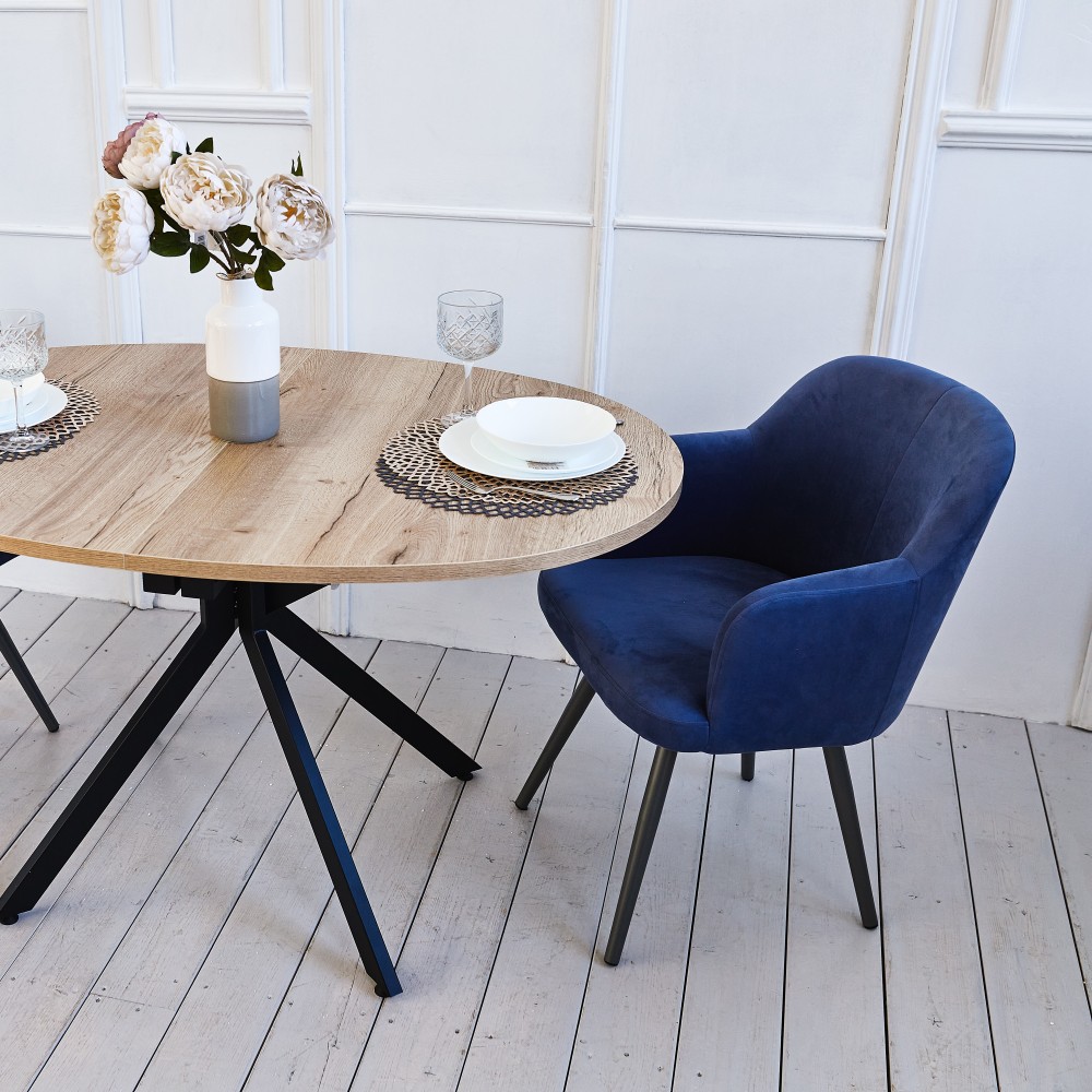 Стол ОТТАВА овальный дуб галифакс натуральный - купить в Озерце