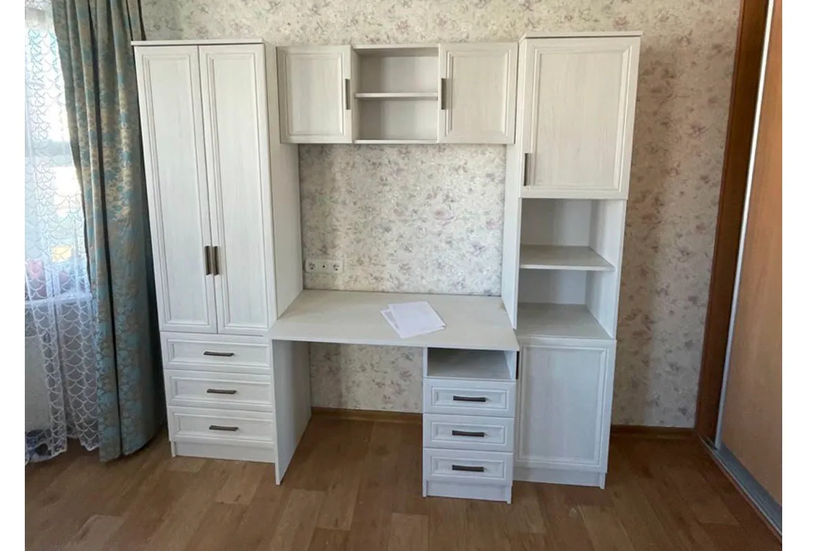Стеллаж Принцесса (Анкор белый) в мебель-центре Озерцо