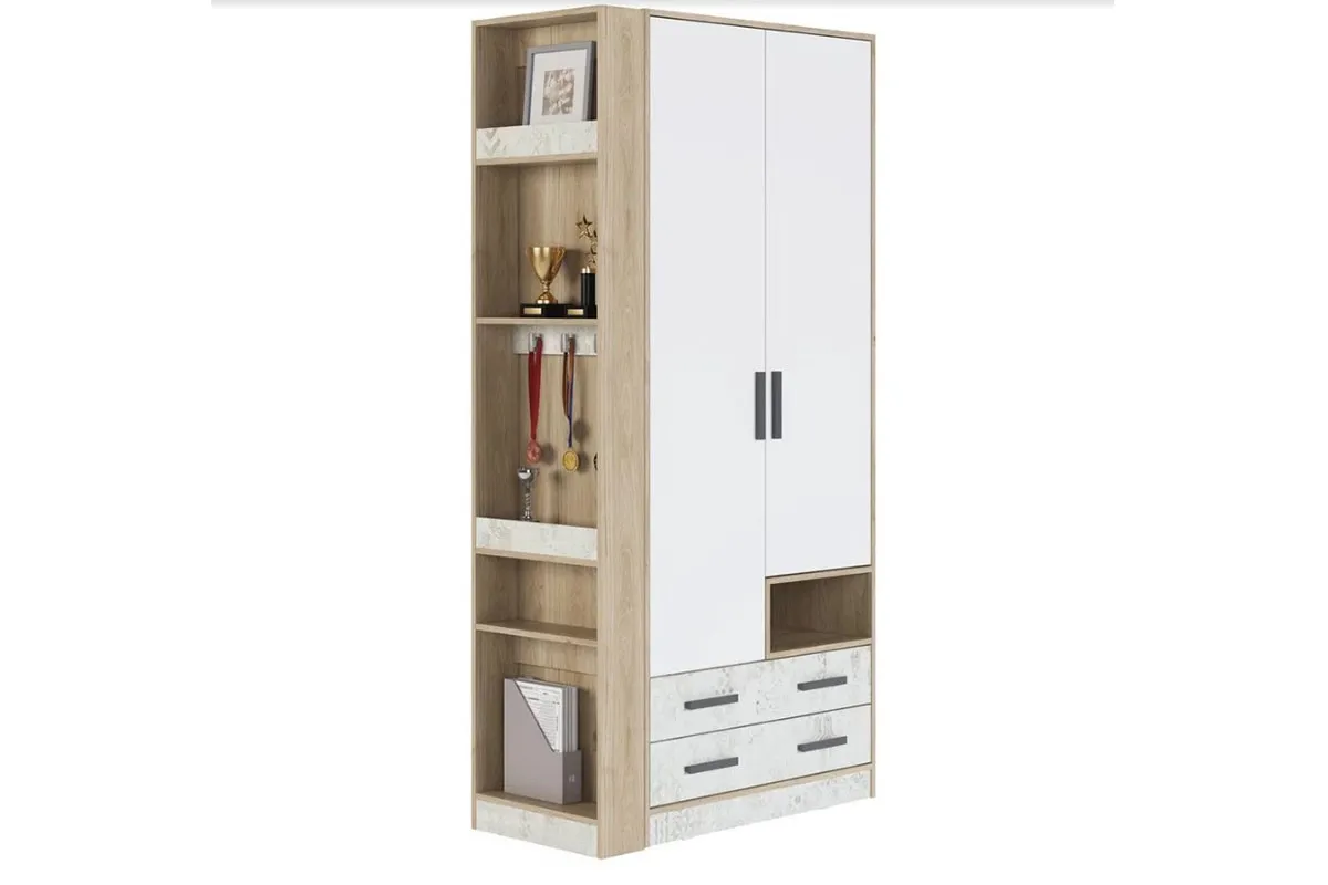 Стеллаж Алиса Мод. 8 (Гикори Джексон/Спринт) в мебель-центре Озерцо