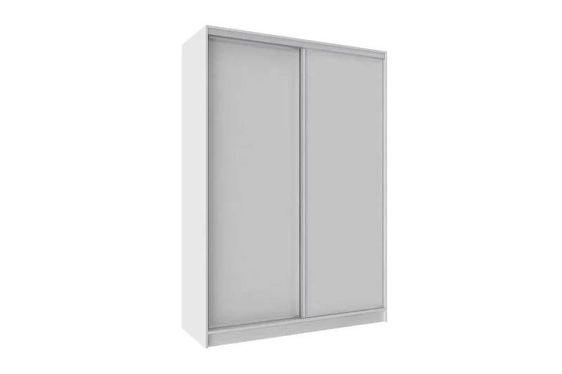 Шкаф-купе 1600 Домашний ЛДСП/ЛДСП (Белый) в мебель-центре Озерцо