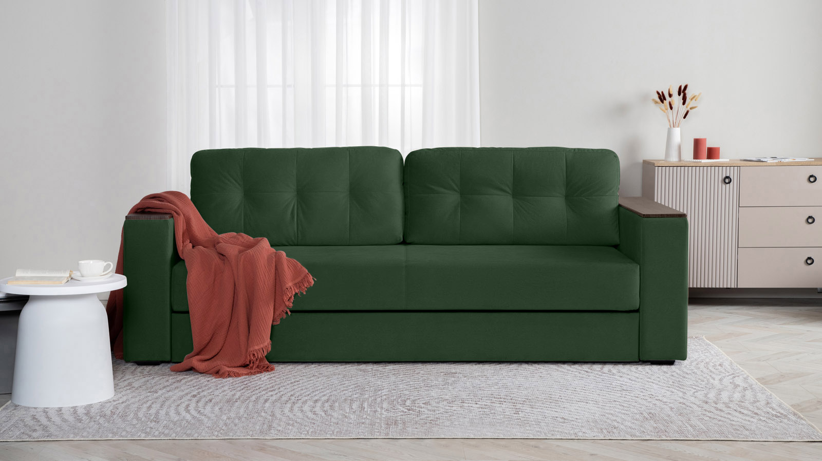 Диван Loko Pro Тк. Casanova Grass 113x243 — купить в Озерце