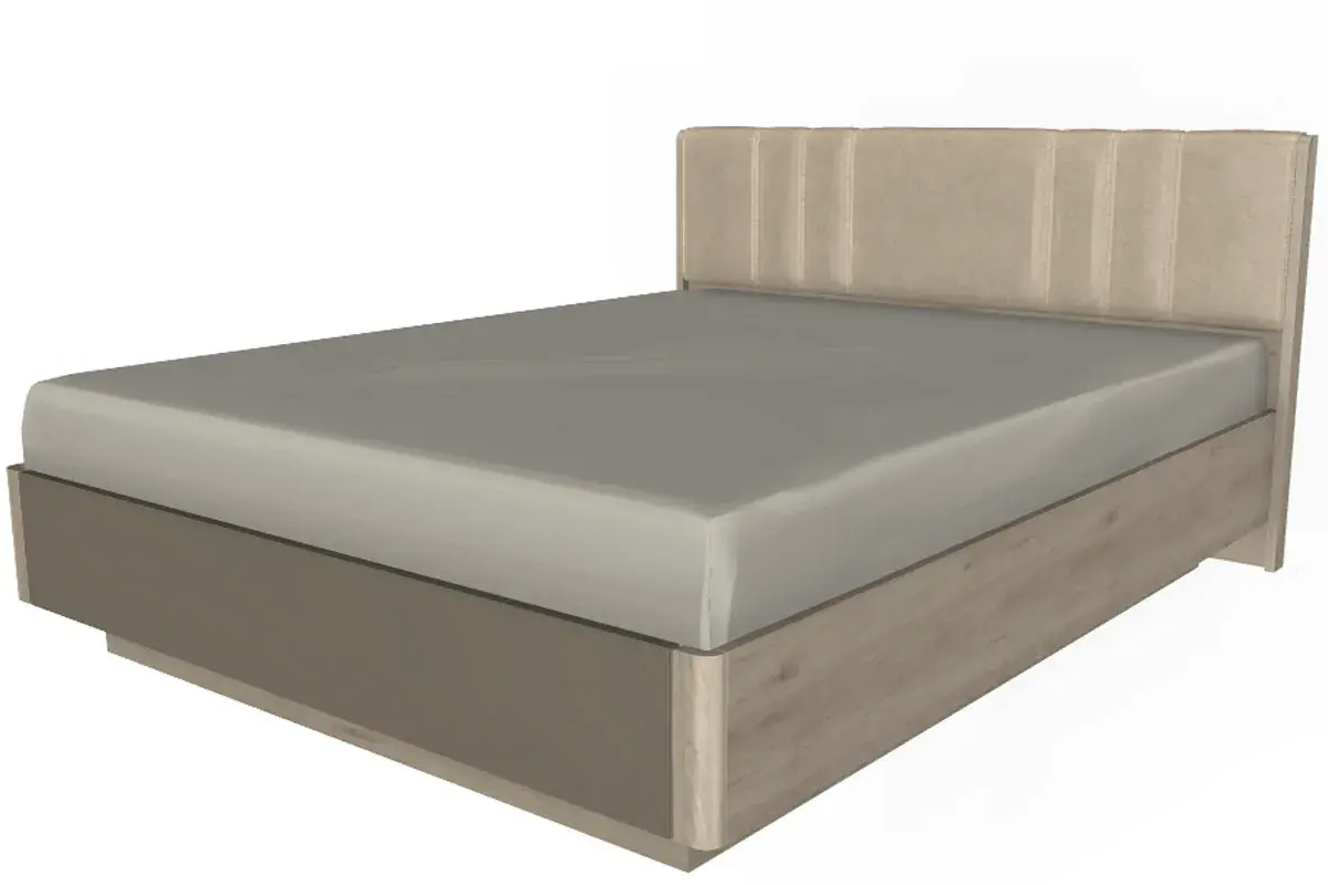 Спальня Грейс комплект 3 (Гикори Джексон Светлый/Латте Матовый) - купить в Озерце