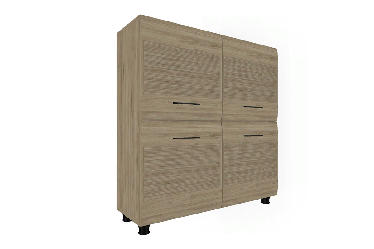 Гостиная Камелия-8 (Гикори Джексон Светлый) — Мебель-центр Озерцо