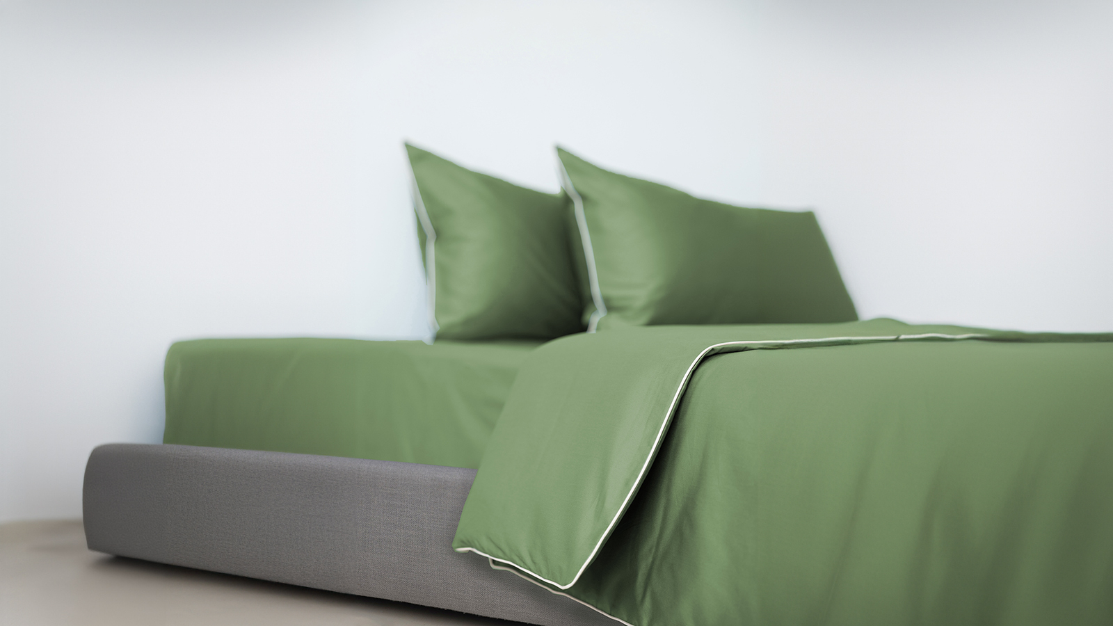 Постельное белье Maco Sateen Limited, цвет: Еловый (односп) 140x205, без простыни в мебель-центре Озерцо