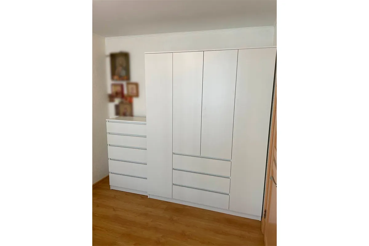 Шкаф Ницца-3 (Белый) в мебель-центре Озерцо