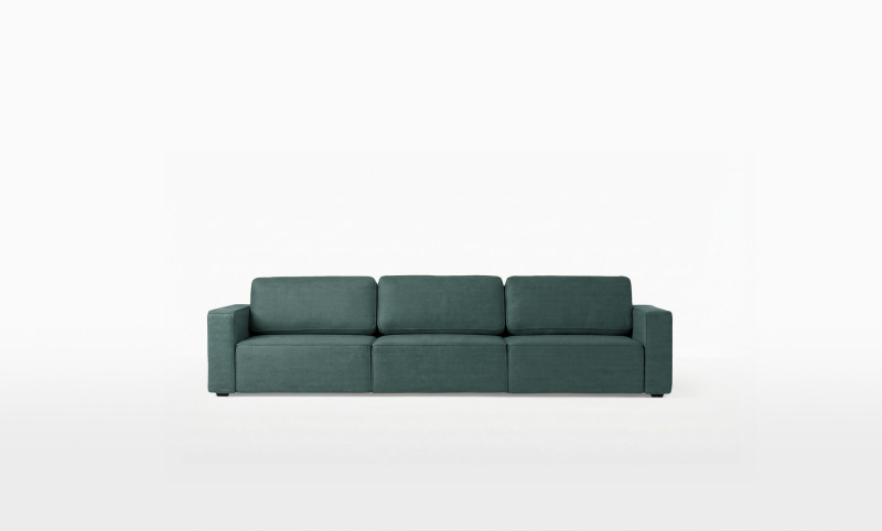 Диван Ralf, 3-х секционный, ткань Casanova Seawave 122x346 — купить в Озерце