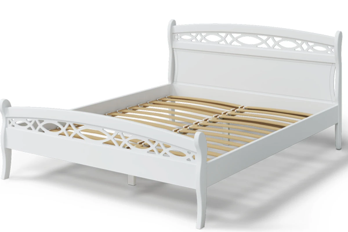 Кровать Натали 160х200 (Белая) - купить в Озерце