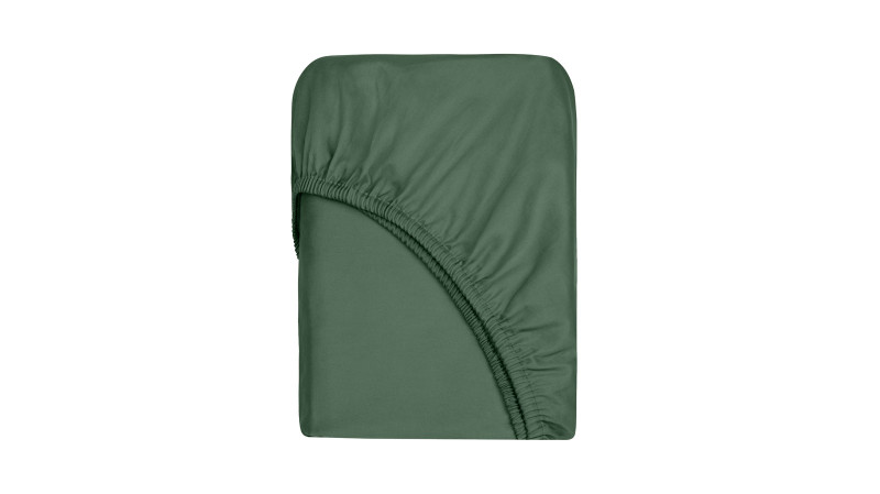 Простынь на резинке Askona Lite Home, цвет Хвойный 120x200 в мебель-центре Озерцо