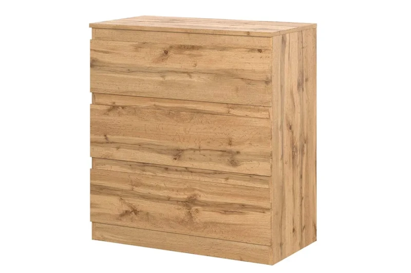 Комод Stern Т-3 (16 мм) 3 ящика Дуб Вотан (72674927) — Мебель-центр Озерцо