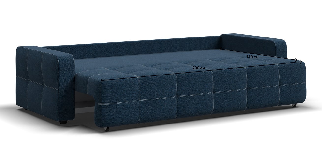 Диван Денди рогожка Malmo синий — купить в Озерце