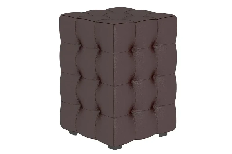 Пуф Модерн-2 мини (Кожзам / Гольф коричневый) — купить в Озерце