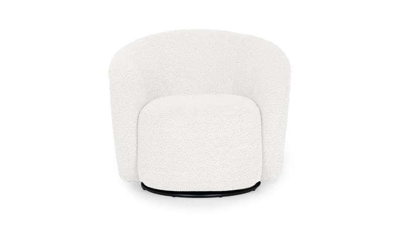 Кресло поворотное Nuage, ткань Soul 000 86x90 — купить в Озерце