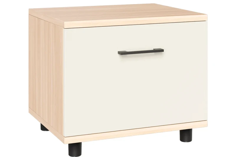 Тумба ТБ-5036-АС-КМ (Ясень Асахи/Кашемир Матовый) — Мебель-центр Озерцо