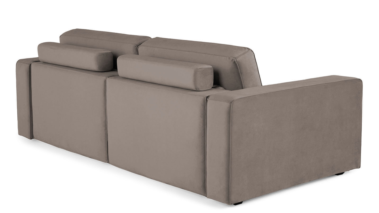 Диван Ralf двухместный, с подлокотниками Sky Velvet 17 с коробом для белья 122x246 — купить в Озерце