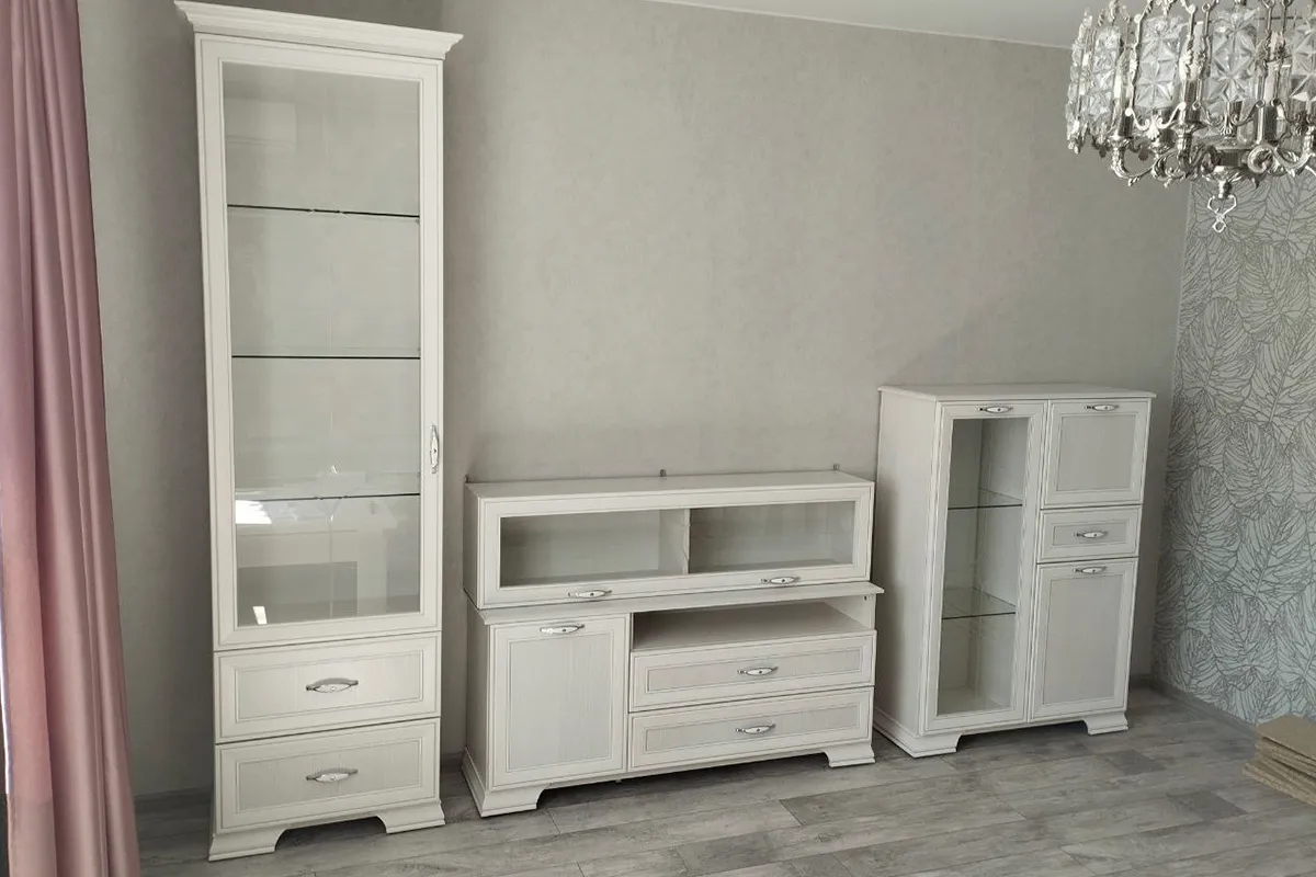 Венеция 9 Шкаф для посуды в мебель-центре Озерцо