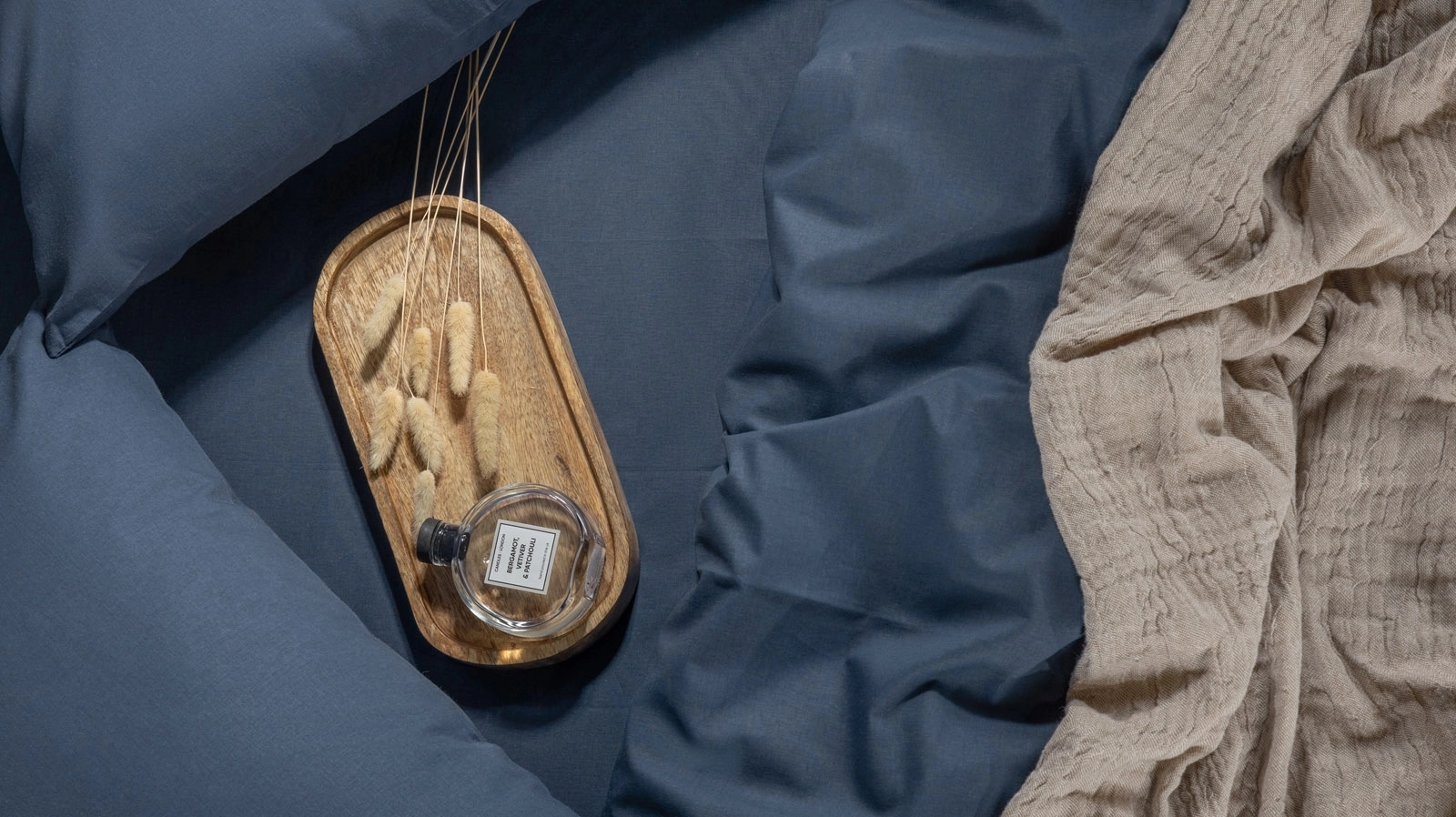 Простынь Comfort Cotton, цвет: Синий 140x200 в мебель-центре Озерцо