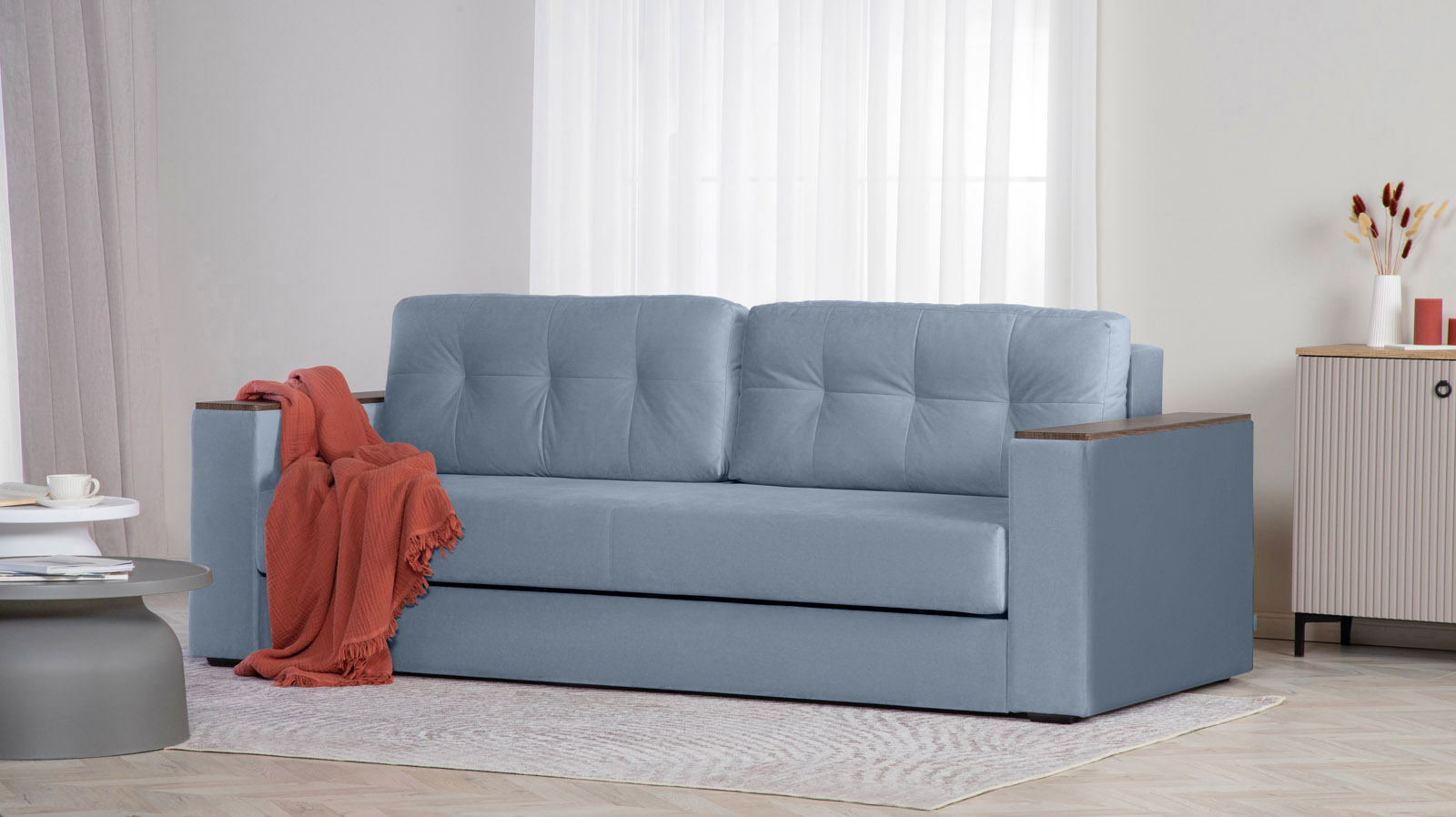 Диван Loko Pro Тк. Casanova Ice 113x243 — купить в Озерце