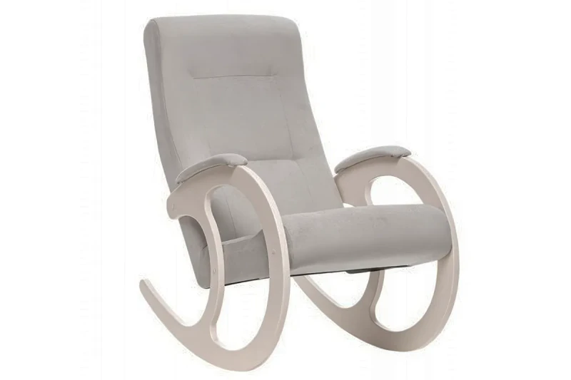 Кресло-качалка Блюз (Verona Light Grey/Дуб шампань) — купить в Озерце