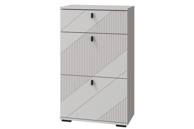 Тумба с дв. и ящиком Кашемир (Кашемир/Сантьяго) — Мебель-центр Озерцо