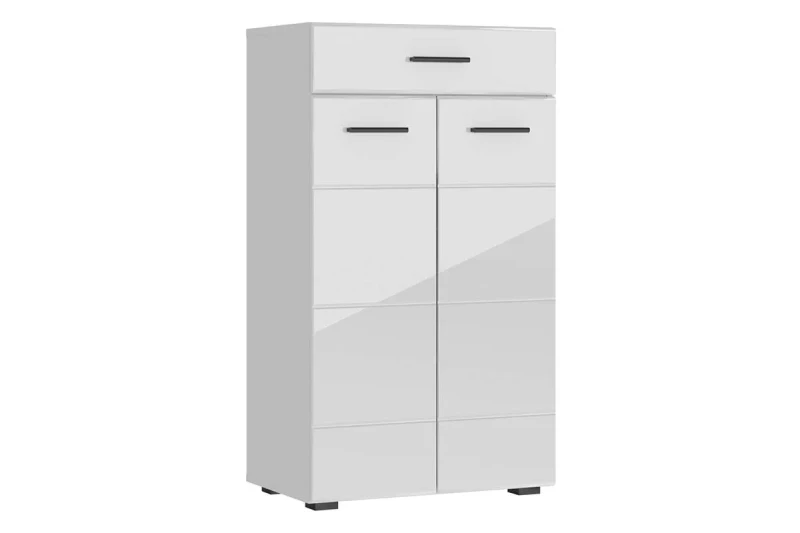 Комод Gloss КМВ-60 Белый/Белый глянец (73374543) — Мебель-центр Озерцо