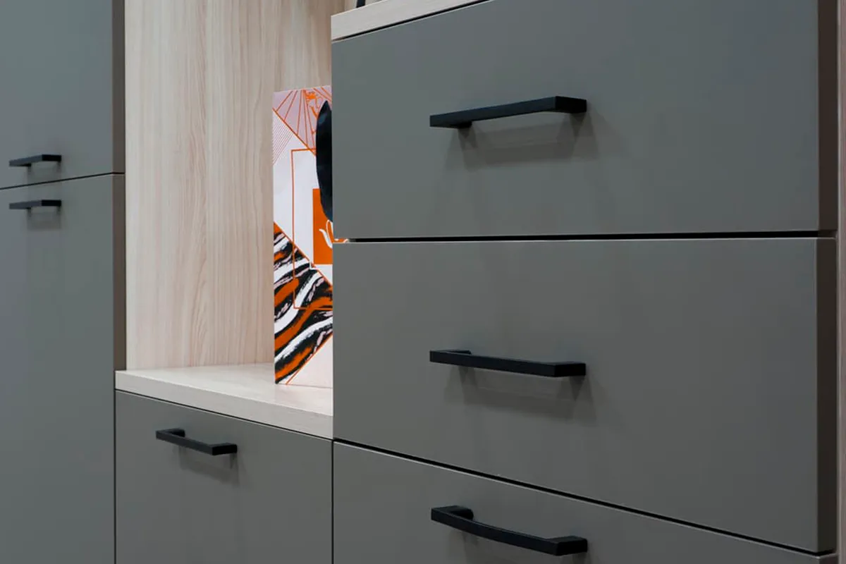 Тумба ТБ-5008-АС-ЛМ (Ясень Асахи/Латте Матовый) — Мебель-центр Озерцо