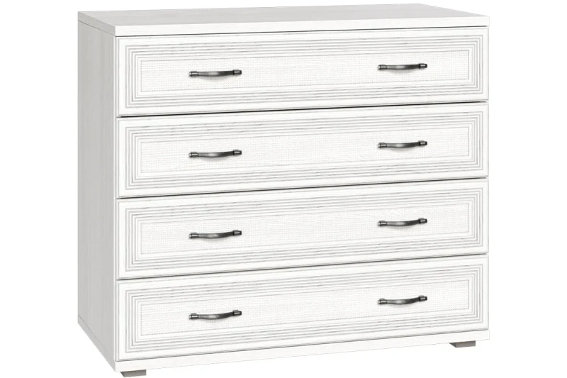 Комод КМ-1001 (Снежный Ясень) — Мебель-центр Озерцо