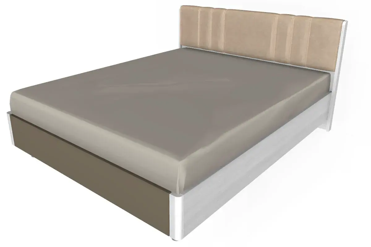 Спальня Грейс комплект 7 (Снежный Ясень/Латте Матовый) - купить в Озерце