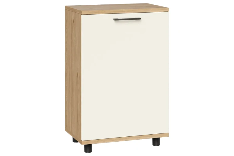 Тумба ТБ-5018-ГС-КМ (Гикори Джексон Светлый / Кашемир Матовый) — Мебель-центр Озерцо