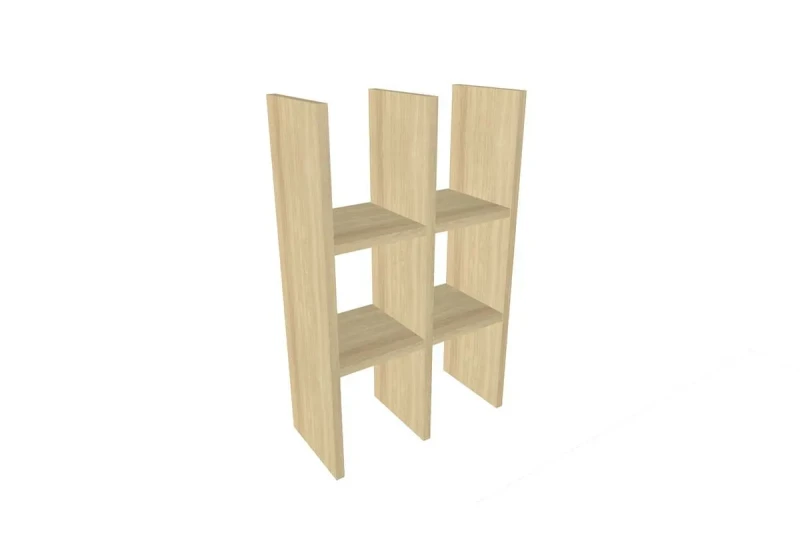 Полка ПЛ-1012 (Ясень Асахи) — Мебель-центр Озерцо